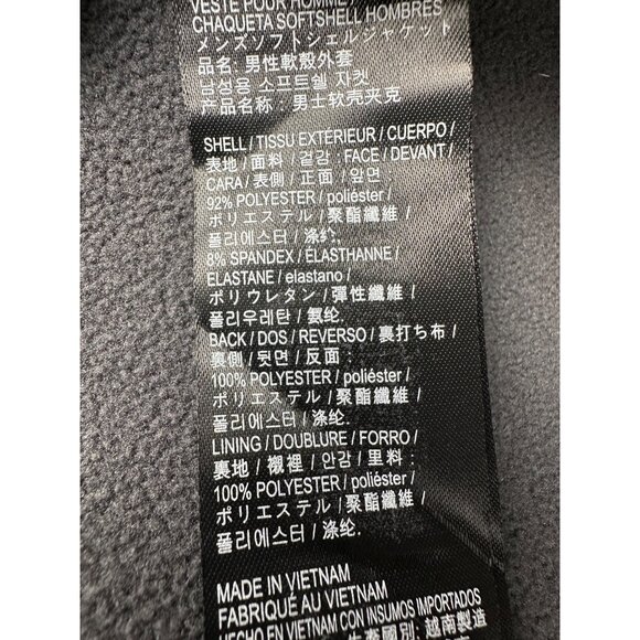 Kirkland Mens Jacket Large Softshell Lightweight Black Fall Winter Golf Business - Picture 8 of 10